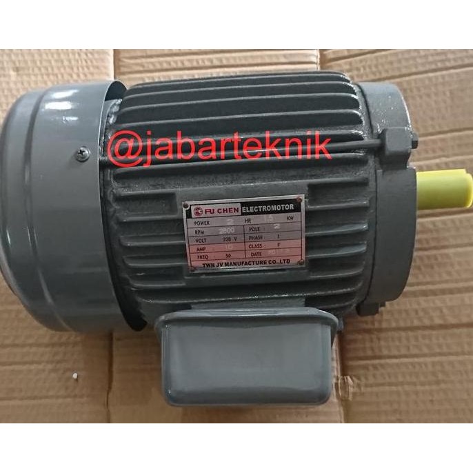 2Hp 1Phase Electro Motor Dinamo Taiwan Fuchen