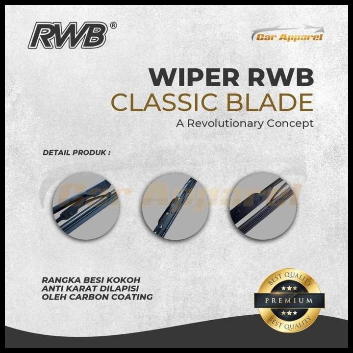 DISKON WIPER RWB CLASSIC NISSAN XTRAIL T31 2008-2013 / WINDSHIELD XTRAIL T31 