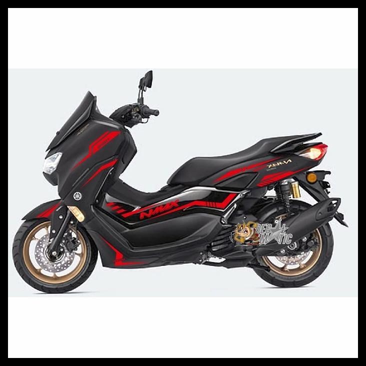 DISKON STRIPING STICKER CUTTING NEW NMAX 2020 SPORTY MERAH
