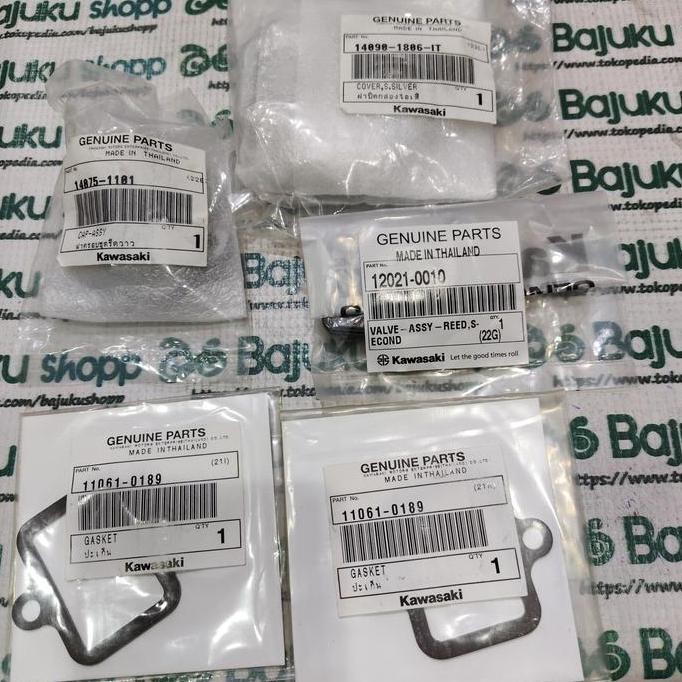 Sepaket Tutup Super Kips Hsas Ninja Rr 150 Old Zx Orinal Kawasaki