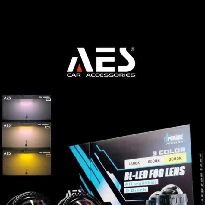 projector foglamp homda 2 inch AES 3 warna