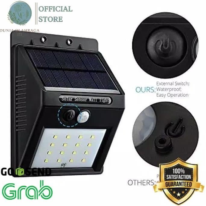 BEST SELLER Lampu Panel Surya Hidup Otomatis murah