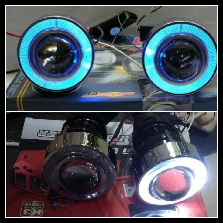 DISKON LAMPU KABUT / FOG LAMP PROJECTOR ANGEL EYES FORTUNER 