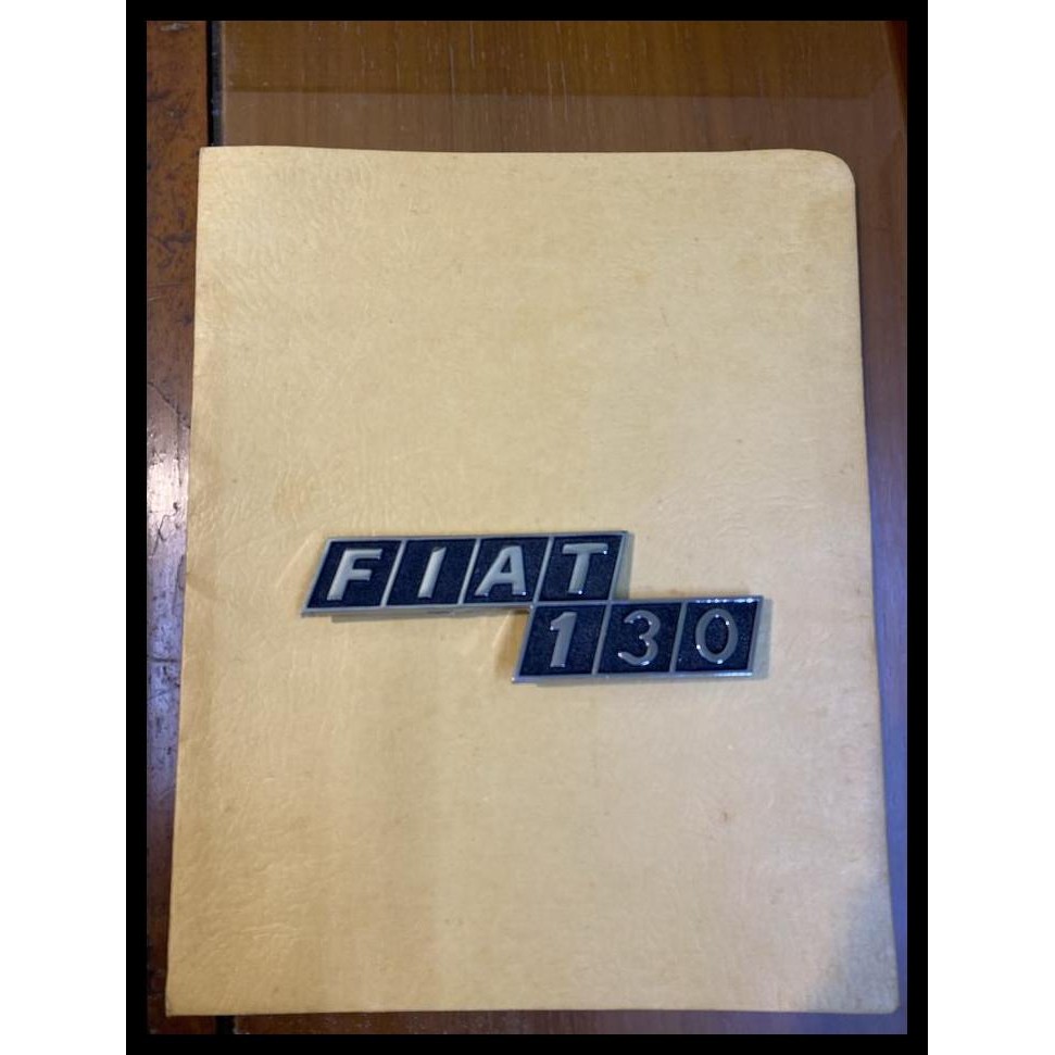 TERBARU EMBLEM FIAT 130 