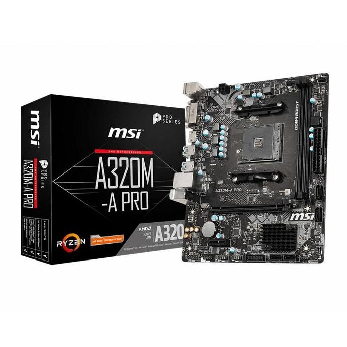 NEW Motherboard AMD MSI A320M-A PRO (AM4, A320, DDR4)
