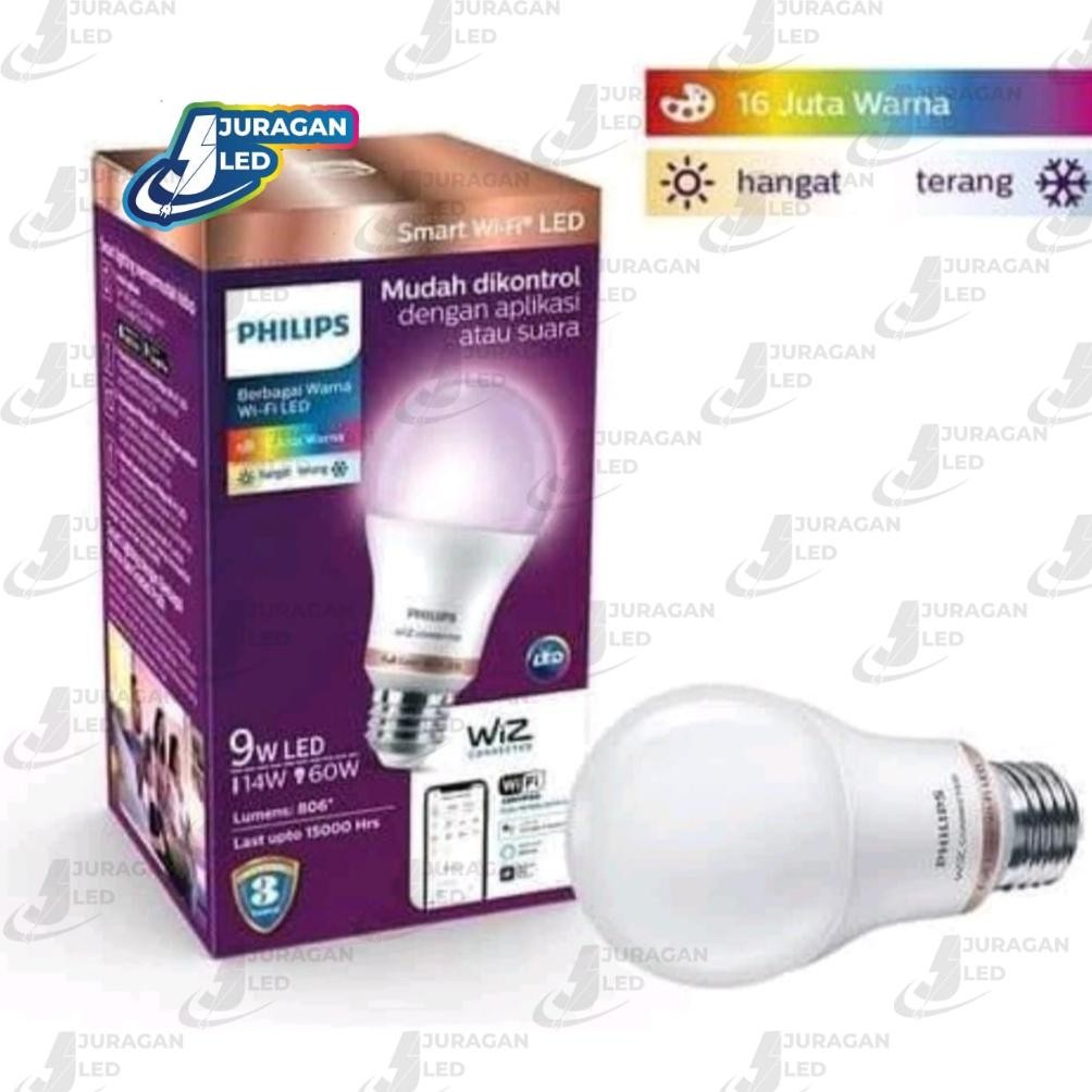 Lampu Smart WiFi LED 9W - Tunable Multicolor Wizz