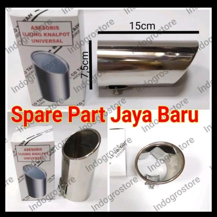 TERBARU MUFFLER BUNTUT UJUNG KNALPOT MOBIL NEW AVANZA VELOZ RUSH SIENTA 
