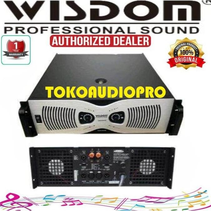 Power Wisdom SA-2000 2-Channel Power Amplifier Wisdom Sa2000 hight Quality