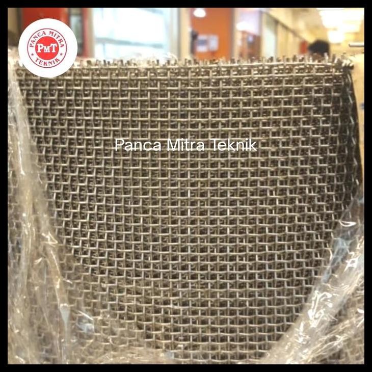 DISKON WIREMESH 3MM X 3MM TEBAL 1MM / KAWAT WIREMESH METERAN STAINLESS SS304 