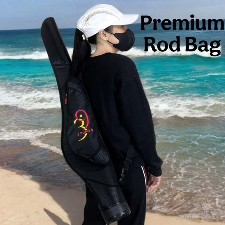 Premium Tas Pancing Anti Air Waterproof Bahan Tebal | Tas Pancing 100Cm 3 Point 9 | Tas Pancing Prem