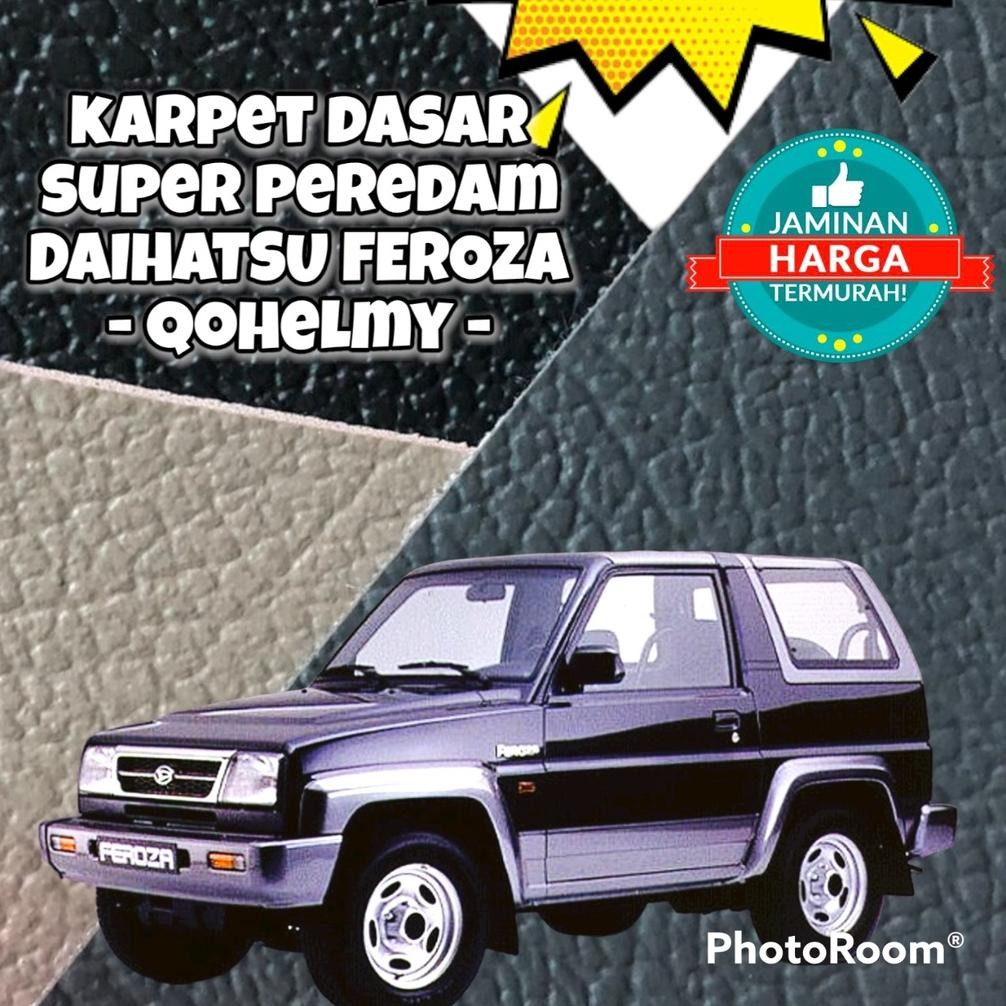 Karpet Dasar Mobil Daihatsu Feroza - Peredam