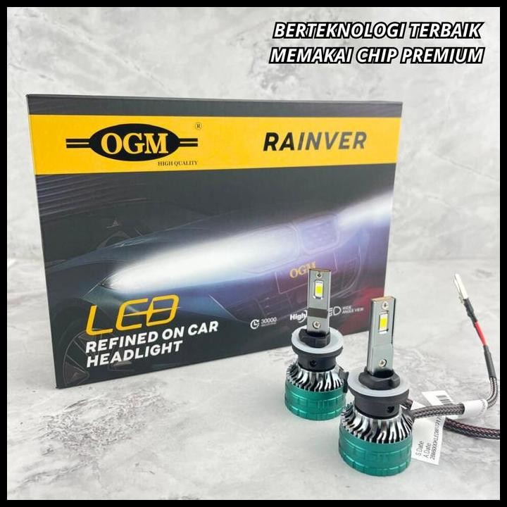 GRATIS ONGKIR OGM - PREMIUM LED BOHLAM FOGLAMP CHEVROLET SPIN H27/881 SUPER TERANG 