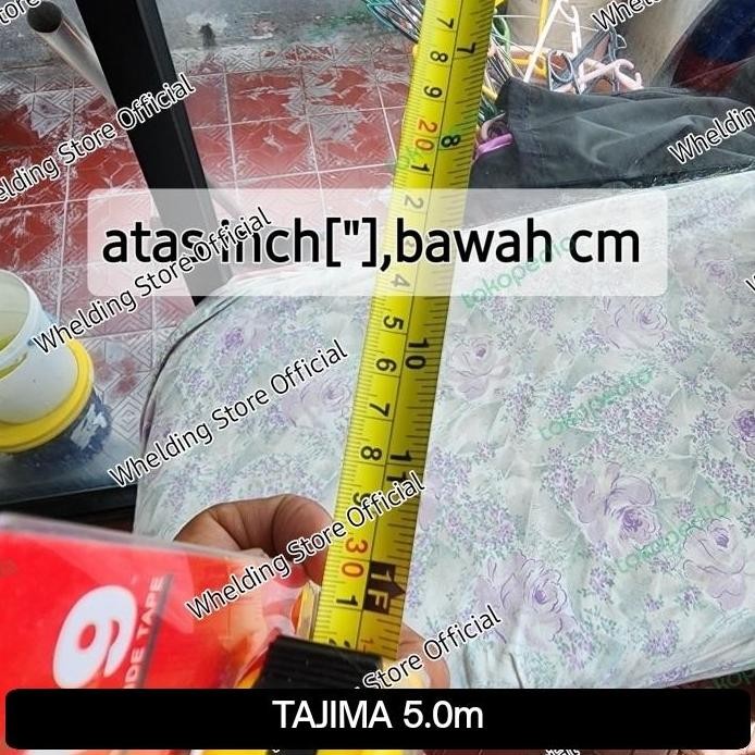 new  meteran tajima 5 meter