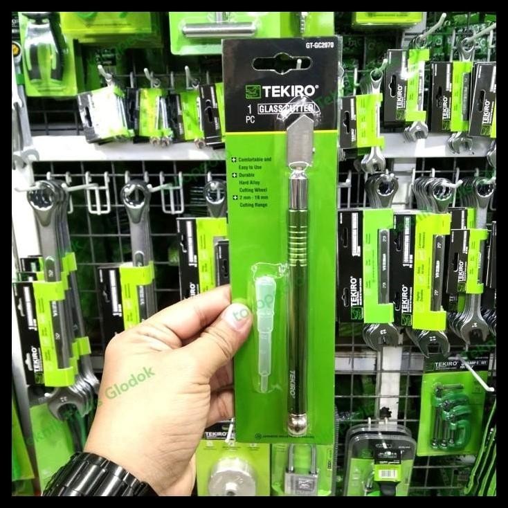 TERMURAH TEKIRO PEMOTONG KACA 2-19 MM / GLASS CUTTER TEKIRO ORIGINAL 