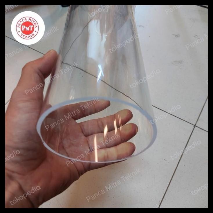 TERMURAH PIPA AKRILIK BENING 3" INCH / PIPE ACRYLIC BENING TEBAL 3MM X 130CM