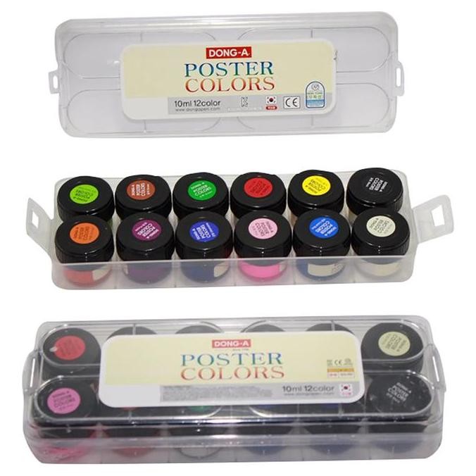 

Poster Color/ Cat Air Dong-A 12 Warna/Set 15 Ml
