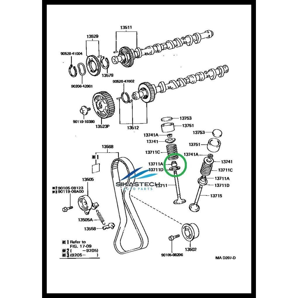 HOT DEAL VALVE STEM SEAL / SIL KLEP TOYOTA COROLLA ALL NEW ORIGINAL 