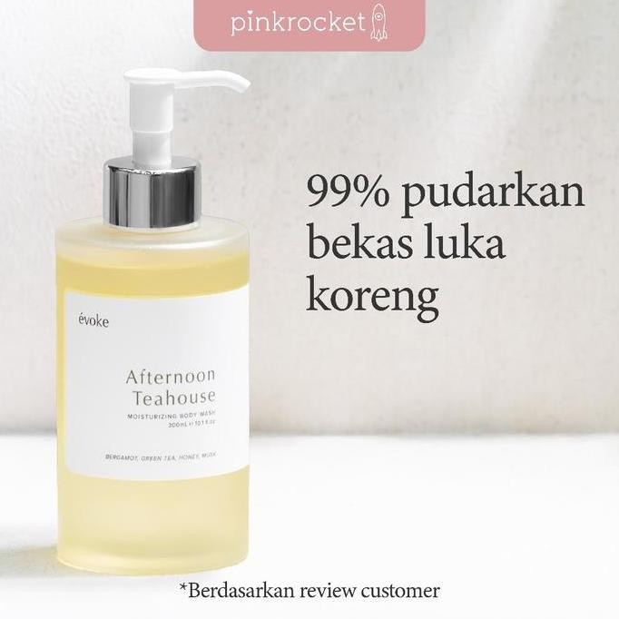 

EVOKE Moisturizing Body Wash - Afternoon Teahouse | Kulit Gatal/Luka Basah (300ml) LM
