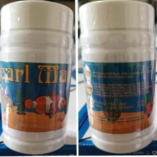 Pelet Ikan Laut Premium Pearl Marine Makanan Pakan Sea Tropical Fish Food Clownfish Nemo Angel Udang