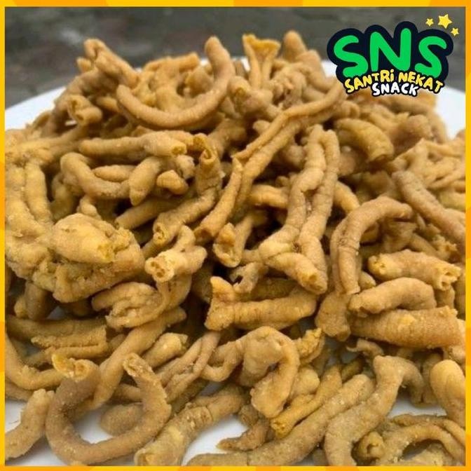 

Sns - 1 Kg Keripik Usus Original Homemade Gurih Renyah Nikat Snack Makanan Crispy Kripik Food Cemilan