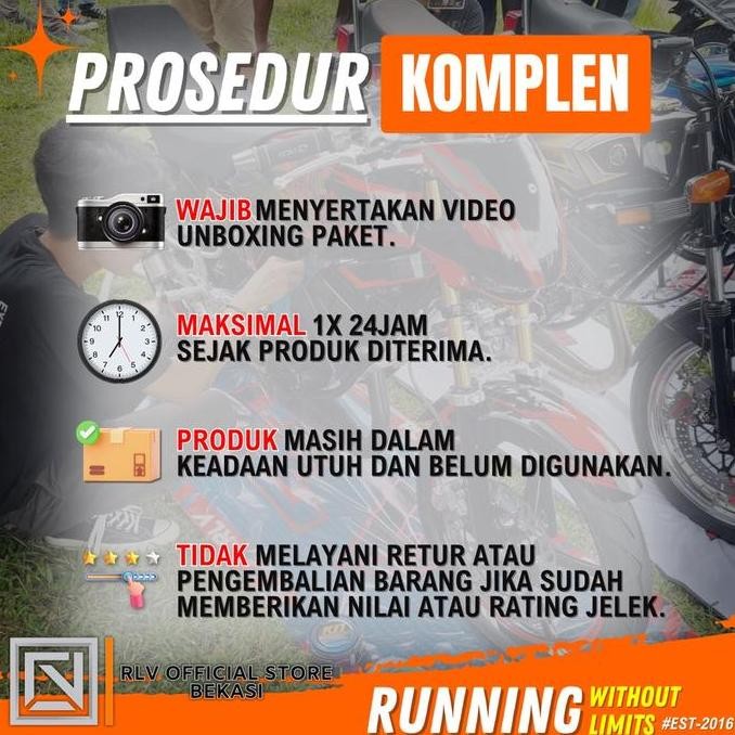 SHOCK SKOK DEPAN NINJA R RR MERK GORILLA MURAH PNP RX KING CB GL MP TER GL100 AS 33