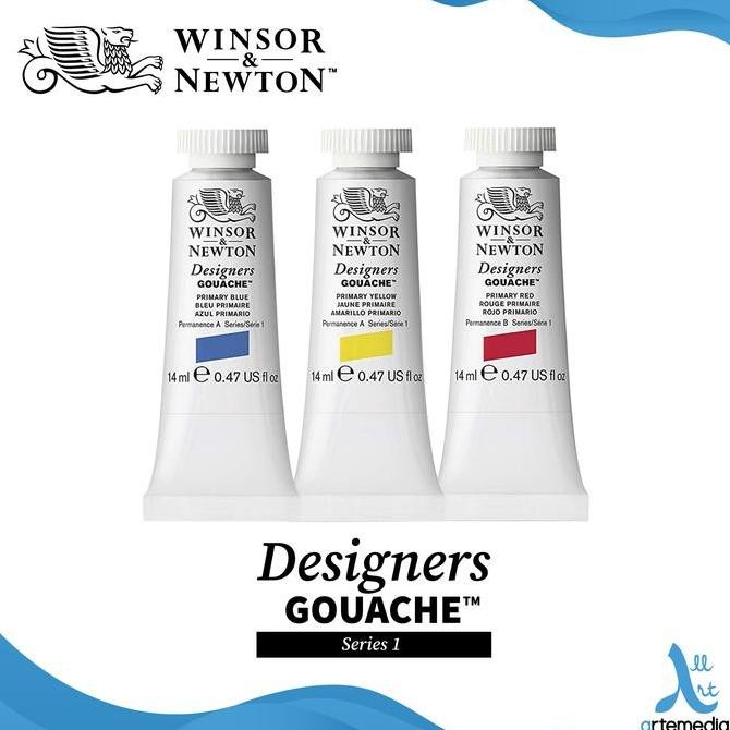 

Cat Guas Winsor & Newton Designers Gouache Paint 14Ml Series 1 - 01