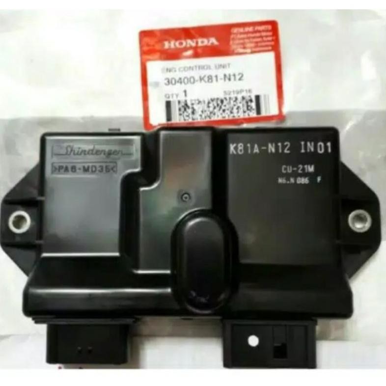 30400-K81-N12 HGP 100% ECM ECU Cdi Beat Eco Street K81 ISS Idling Stop  30400K81N12