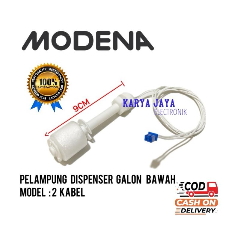 Pelampung Dispenser Modena Galon Bawah - 2 Kabel Putih / Sensor Pelampung Dispenser Modena DiM