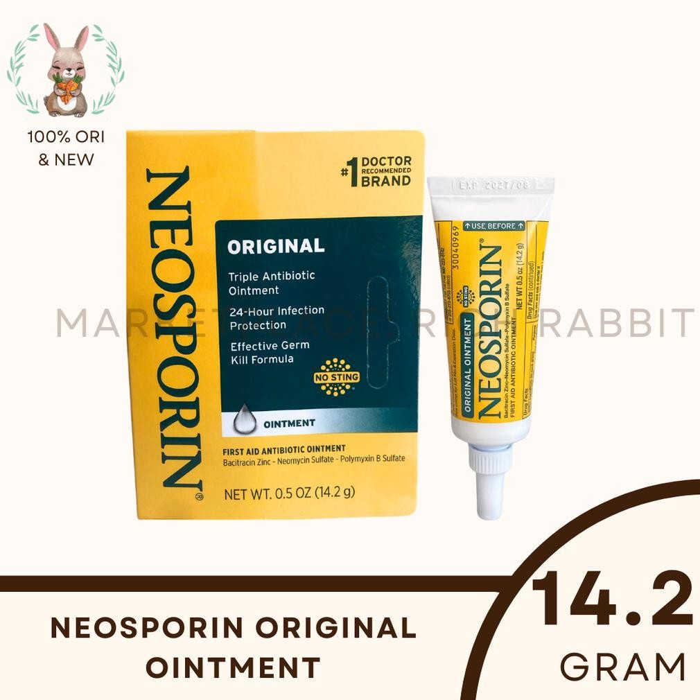 Neosporin Triple Antibiotic Ointment Obat Luka 14.2Gr
