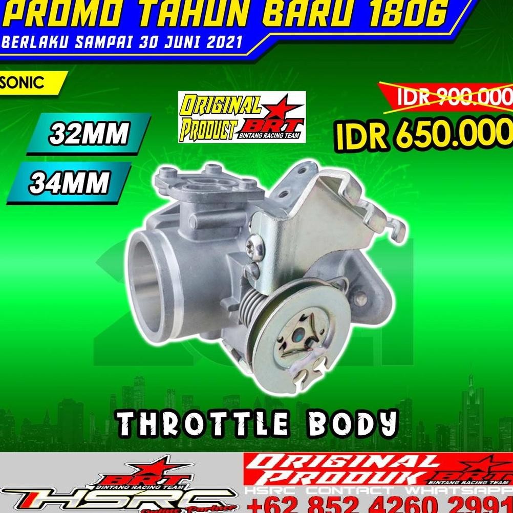 THROTTLE BODY Racing BRT Sonic 150 CBR 150R Supra GTR TB Sonic 32 CBR 34 mm Trotol 32mm trotel RS150