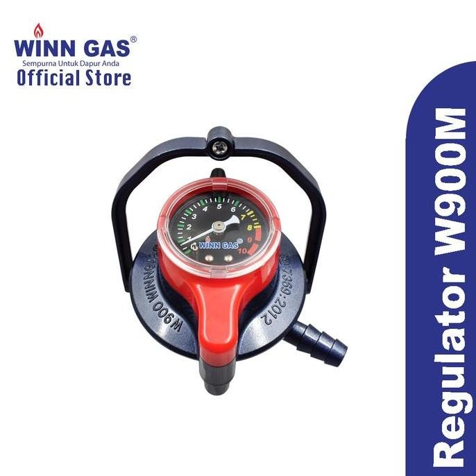 Winn Gas Regulator W900 Meter Pengunci Ganda