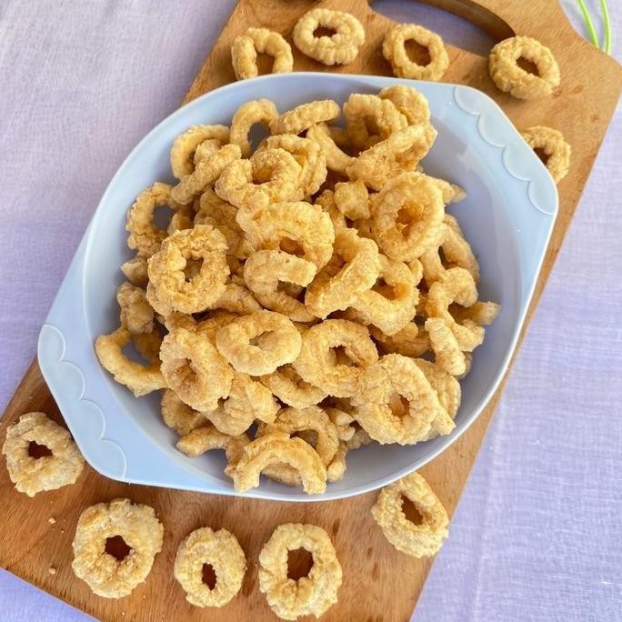 

Slondok Udang Ori 500Gr - Makanan Seafood Merah Ikan Keripik Snack Cemilan Kerupuk Jajanan Pedas - Kripik Hosti Cemilan Murah Kering