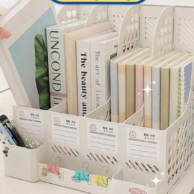 

Rak Buku Organizer File Dengan Tempat Box File Tempat Buku Tempat Penyimpanan