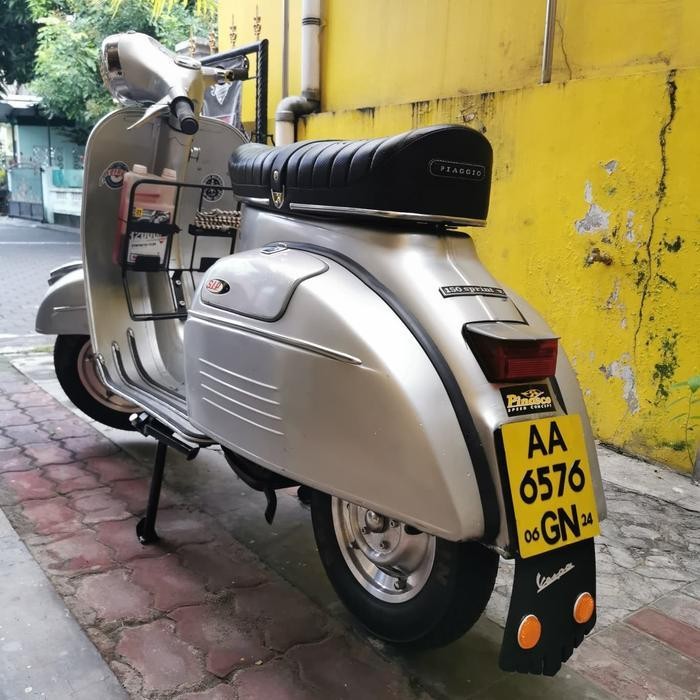 List Body Stainless Vespa Super Sprint Anti Karat Original Dan Terpercaya