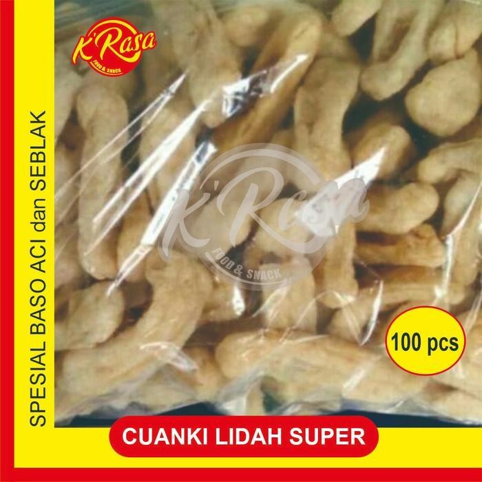 

Cuanki/Batagor Lidah Kualitas Super 100 Pcs, Rasa Super Mantap