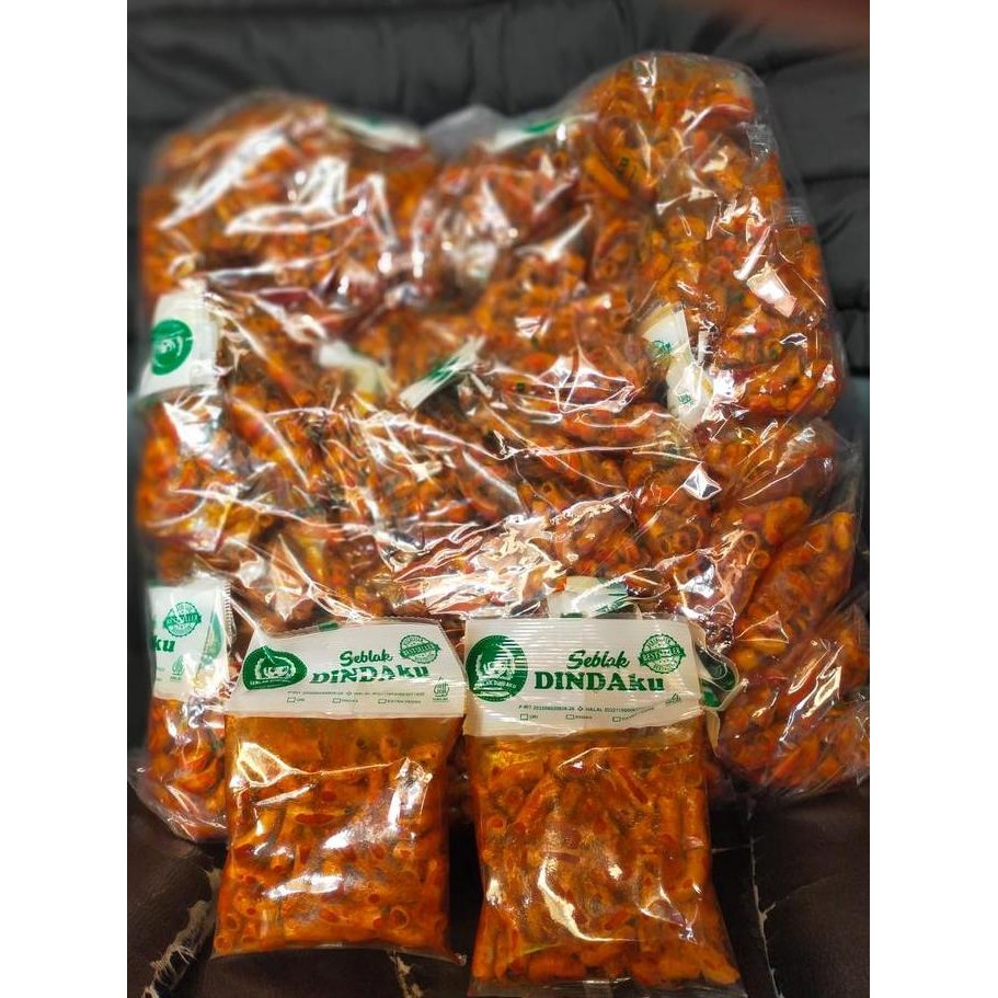 

Seblak Makaroni Dindaku isi 50 Bungkus - Makanan Ringan makaroni dindaku