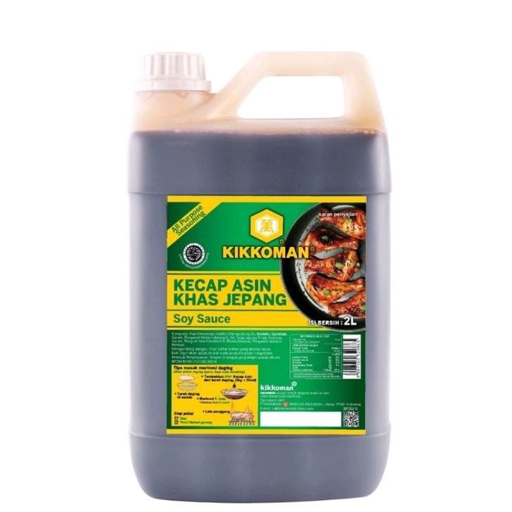 

Kikkoman Halal Soy Sauce Kecap Asin Khas Jepang Shoyu Jepang 2L