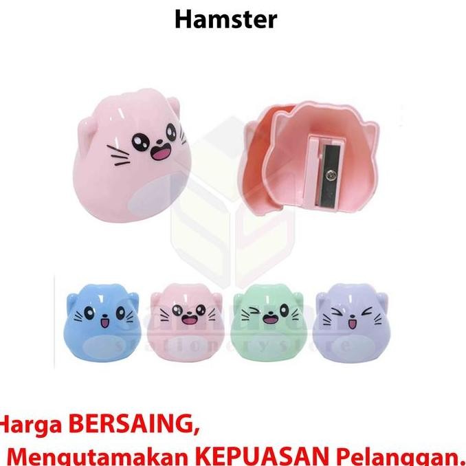 

Rautan Pensil Motif Fancy Lucu Kereta - Hamster...