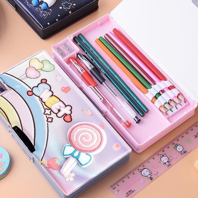 

Kotak Pensil Anak 3D Large Motif Lucu Waterproof Tempat Pensil Aesthetic Animal ST-026