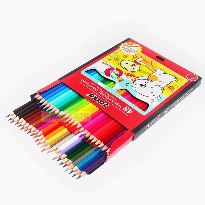 

JOYKO CP-48PB Pensil Warna 48 Warna Set Pensil Gambar Sketsa Original