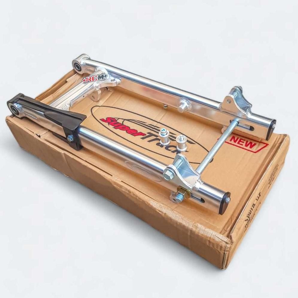 SWING ARM SASIS OVAL PNP HONDA SUPRA X 125 X125 BELAKANG DOUBLE DISK DD SWINGARM LENGAN AYUN SUPIT S