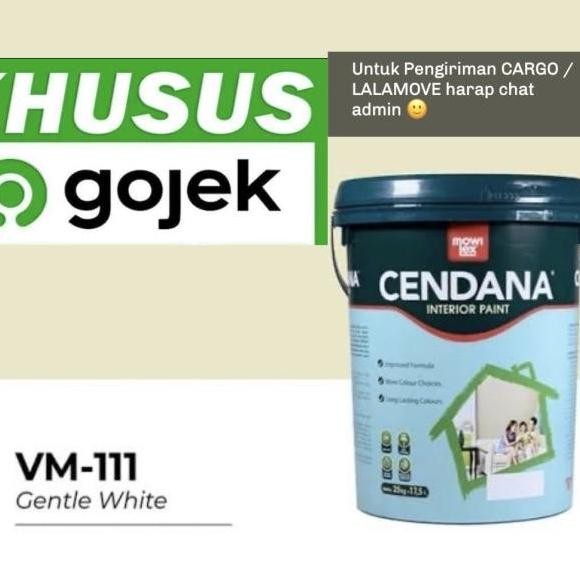 Cat Mowilex Cendana 25Kg Gentle White 111