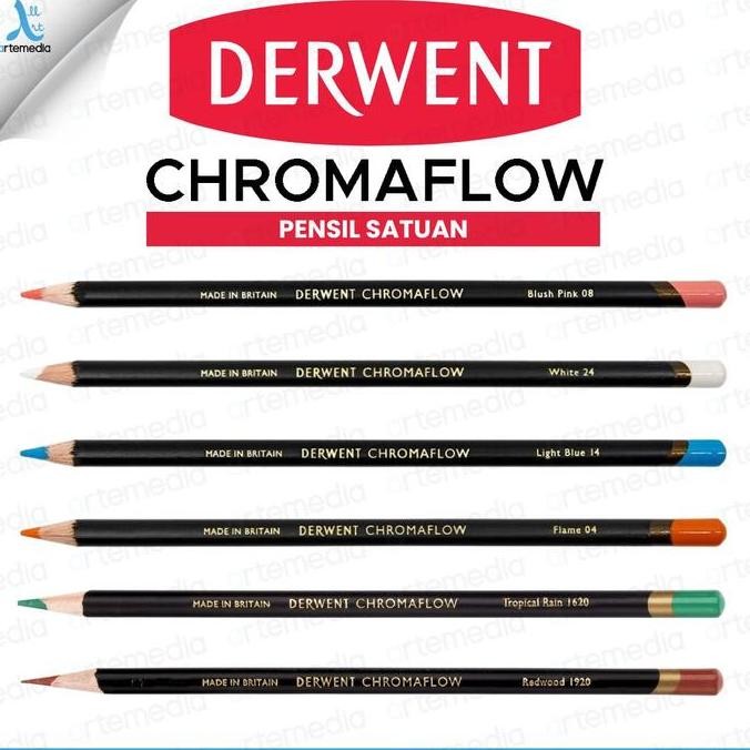 

Pensil Warna Derwent Chromaflow Colour Pencil Satuan Original Premium