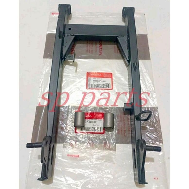 Swing Arm Capit Udang KPH Honda Supra X 125 Double Disc Cakram Belakang Original Free Bosh Pork