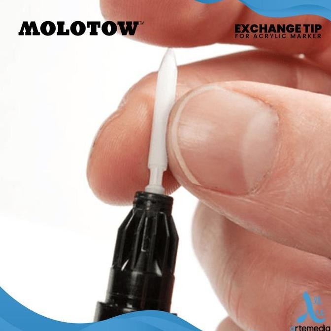 

Molotow Exchange Tip Acrylic Marker Mata Pengganti Spidol New Stok