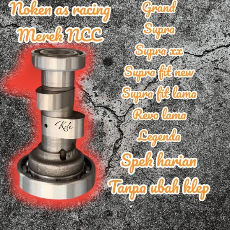 Noken As Merek NCC Racing Supra Grand Supra Fit New Supra Fit Lama Legenda Revo Lama Prima DLL