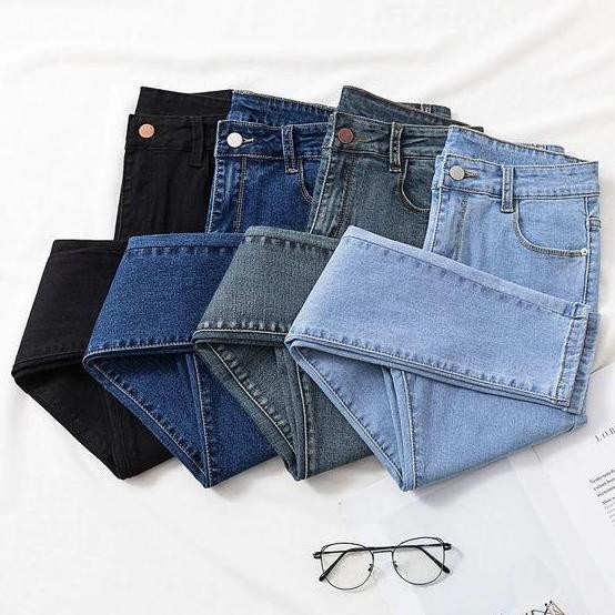 

Celana Jeans Slimfit Pensil Pria - Stretch Cowok Kasual Melar Keren