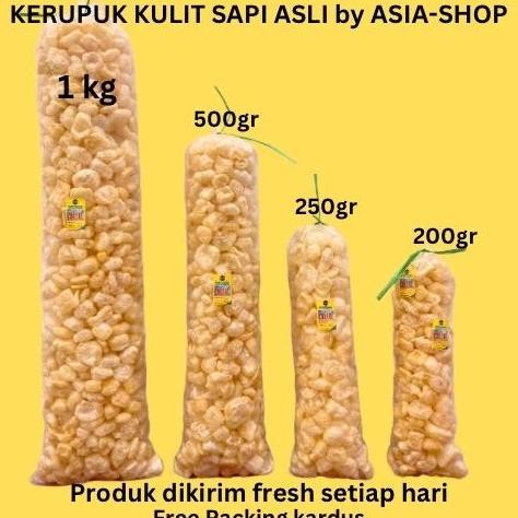 

LM 1 BAL KERUPUK RAMBAK KULIT SAPI DOROKDOK ASLI HALAL