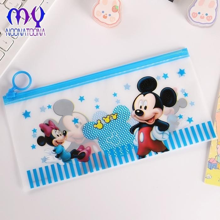 

EMS Tempat Penyimpanan Serbaguna Pouch Ziplock Tempat Pensil Transparan