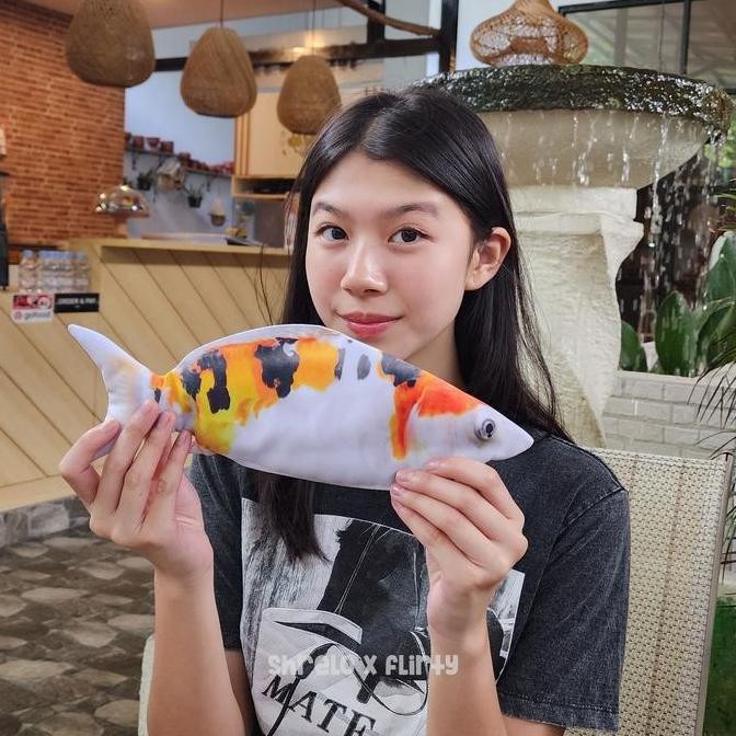 

Tempat Pensil Ikan Koi Untuk Penggemar Ikan Pencil Case Pouch Merah Stationery New Stok